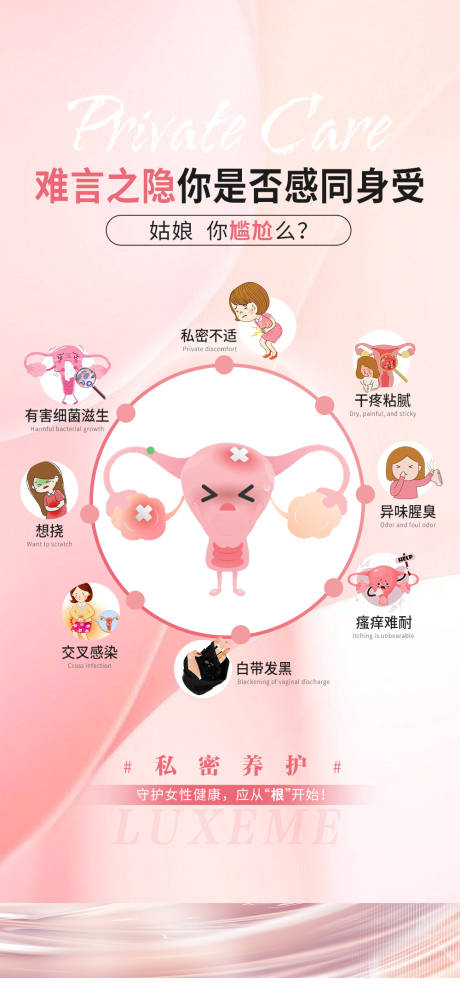源文件下载【医美私密海报】编号：61890030353431697