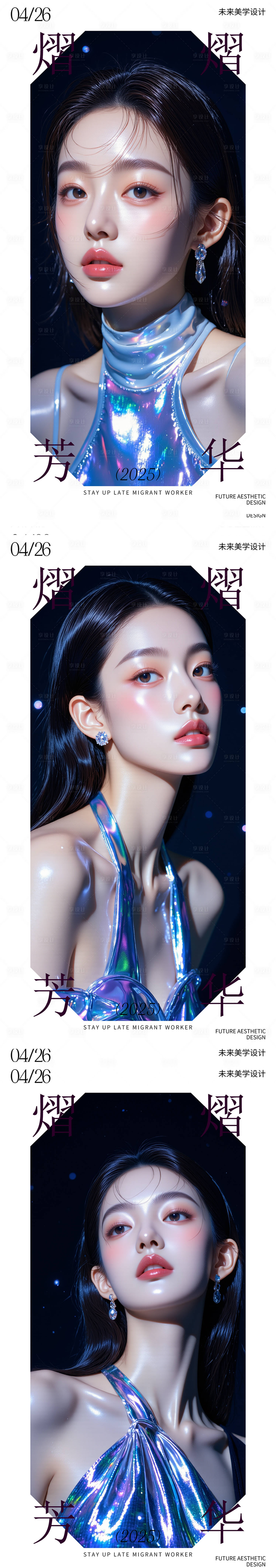 源文件下载【享设计】搜索编号：98110030444202030【医美活动海报】