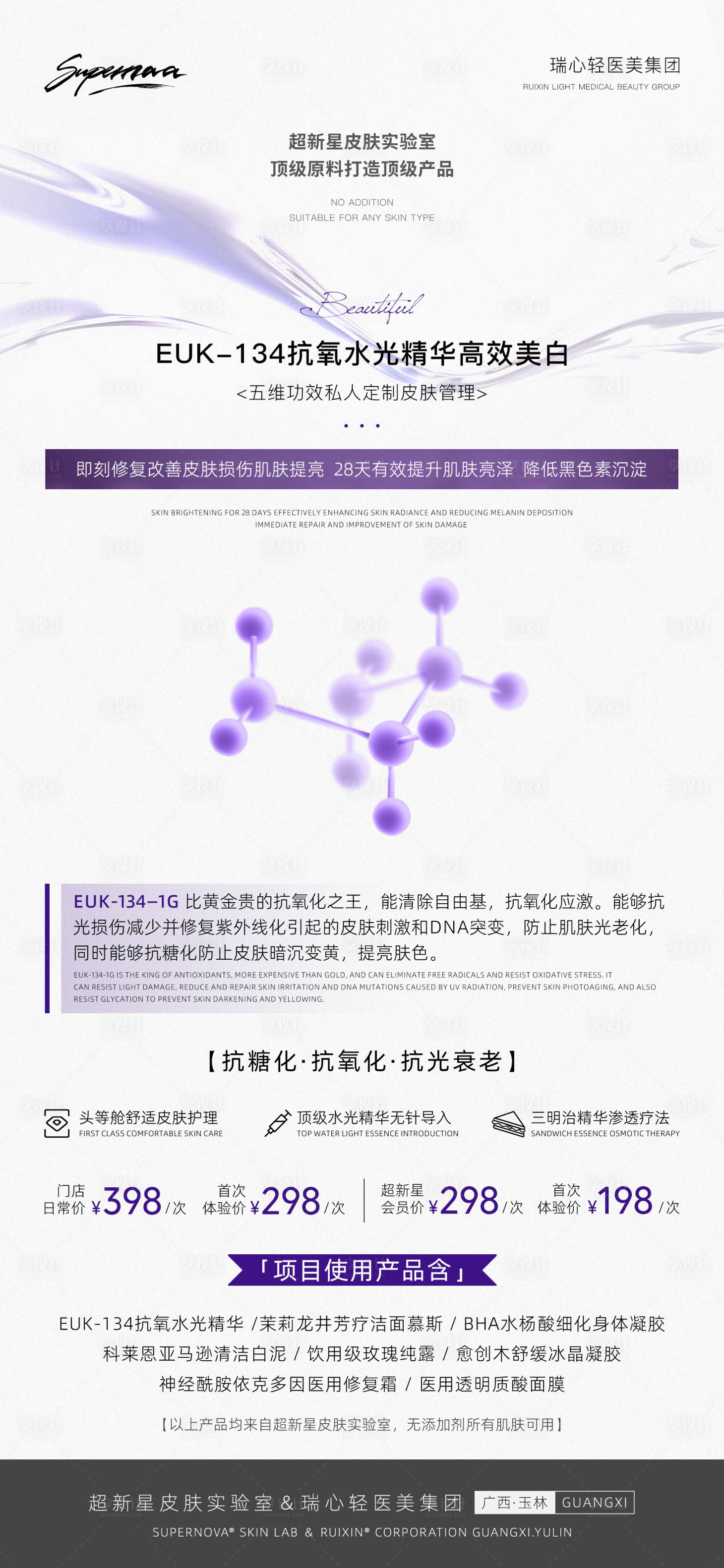 源文件下載【享設計】搜索編號：73680030326508223【醫美抗氧水光精華產品介紹】