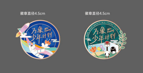 万象少年计划徽章