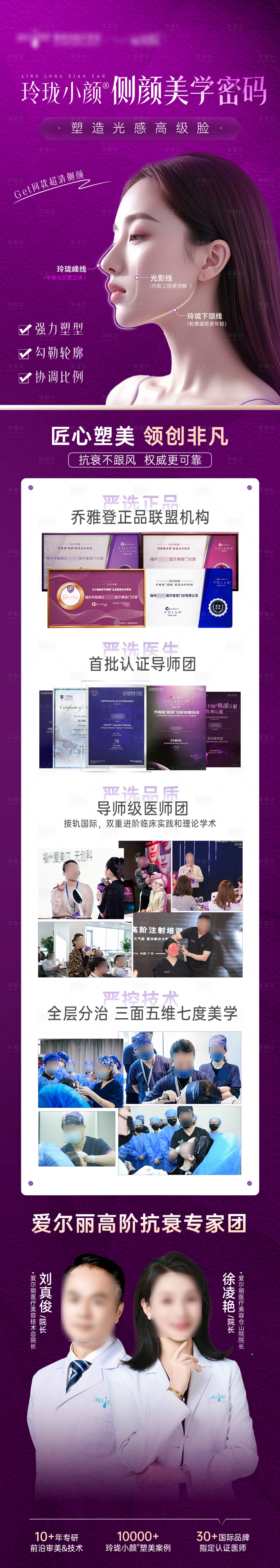源文件下载【享设计】搜索编号：29940030147319375【乔雅登玻尿酸医生专家宣传长图】