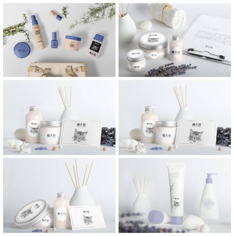 源文件下载【享设计】搜索编号：47530030137758313【化妆品瓶装包装样机】