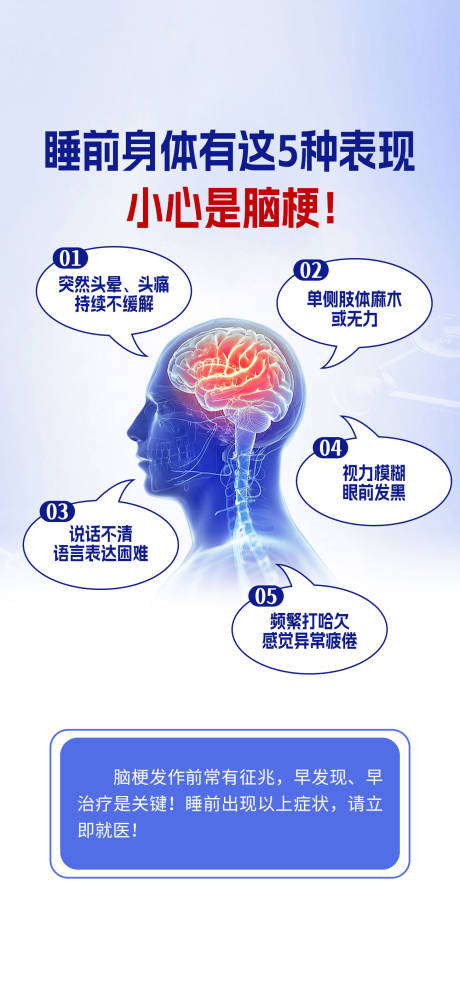 睡前表现小心心梗