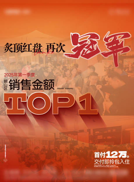 源文件下载【地产热销红稿top1海报】编号：59900029914436590