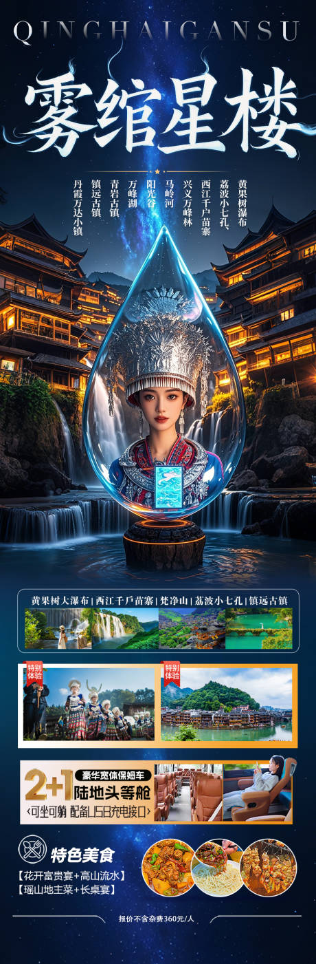 源文件下載【貴州旅游海報 】編號：29890030083934397