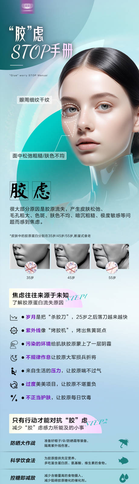 源文件下载【医美胶原科普长图】编号：96950029997958165