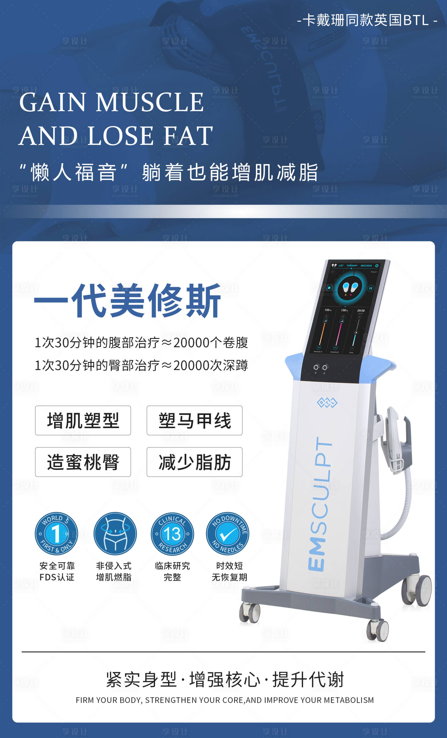 源文件下載【享設計】搜索編號：56960030495287313【醫美美容儀器海報】