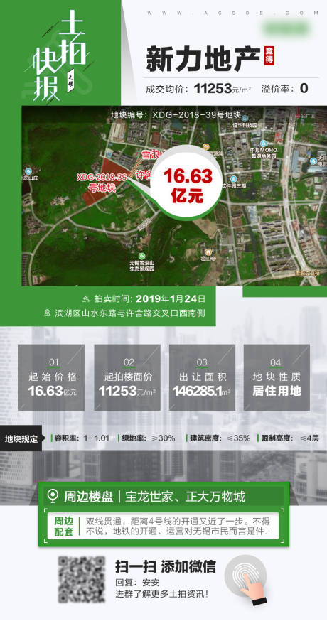 源文件下載【享設(shè)計(jì)】搜索編號(hào)：27370030213672271【地產(chǎn)土拍海報(bào)】