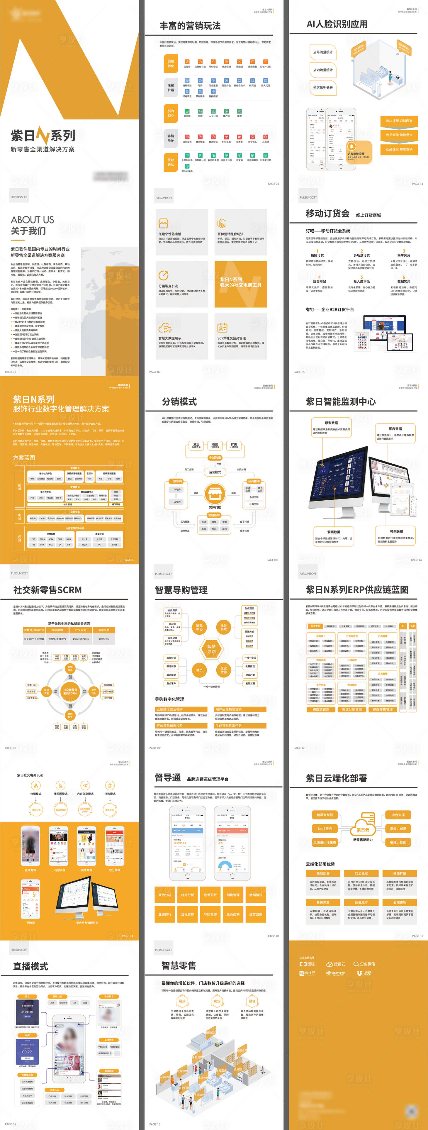 源文件下载【享设计】搜索编号：36870030089911027【新零售全渠道解决方案画册】