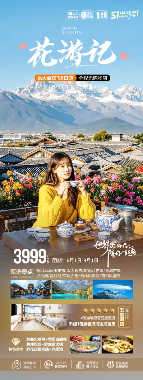 源文件下載【云南洱海旅游海報】編號：78990030169451477