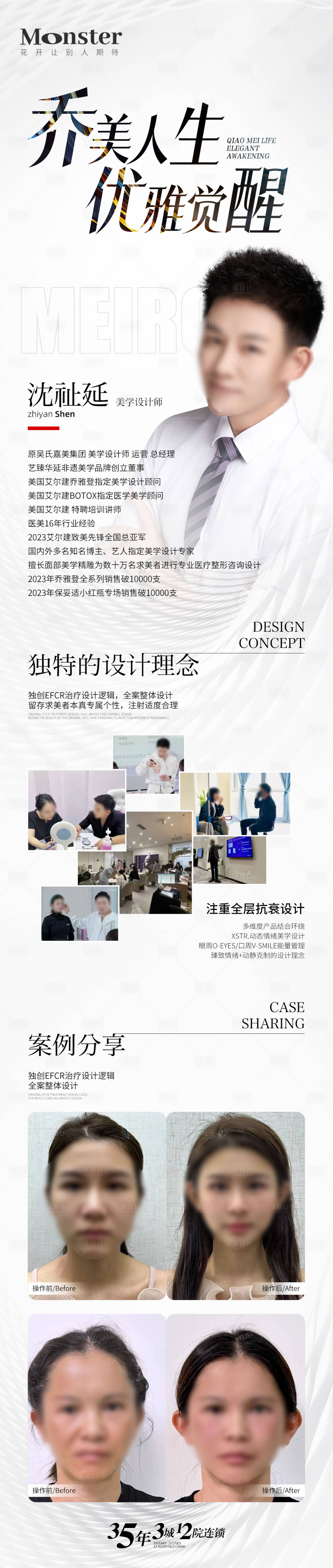 源文件下载【享设计】搜索编号：70450030484872086【医美专家介绍专题】