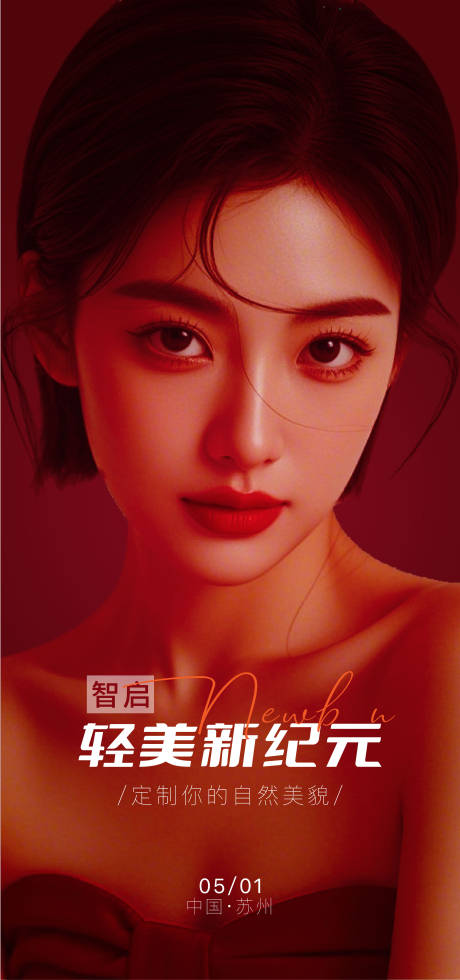 源文件下載【享設(shè)計】搜索編號：44030029933593448【醫(yī)美發(fā)布會海報】
