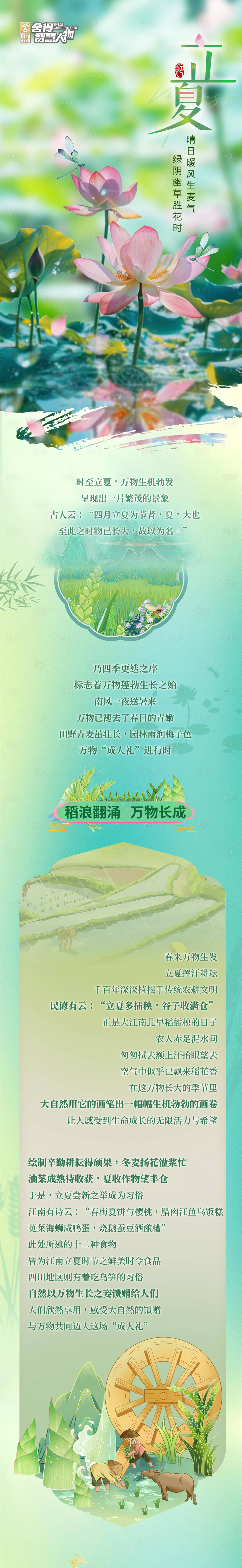 源文件下載【享設計】搜索編號：57080030481454168【立夏長圖】