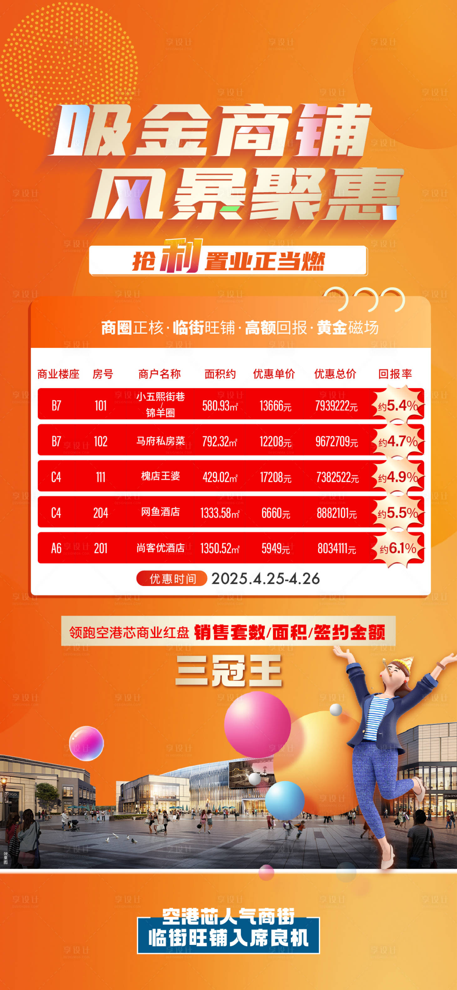 源文件下载【享设计】搜索编号：69020030494236309【商业特惠房】