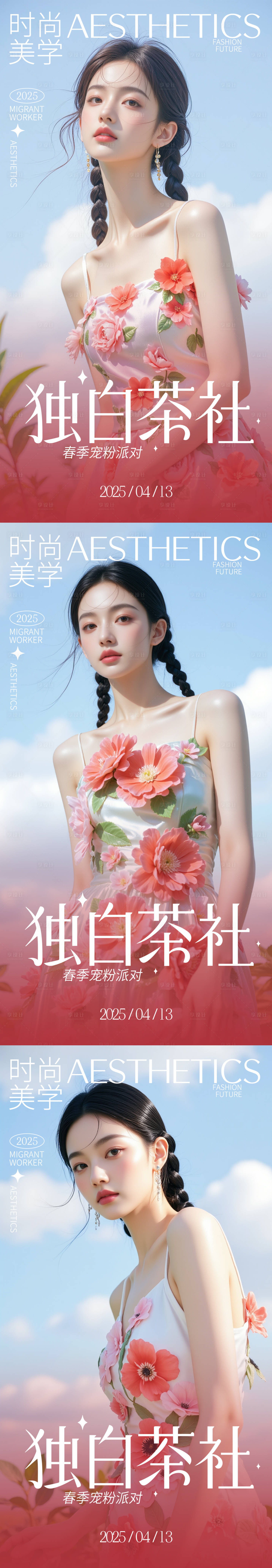 源文件下载【享设计】搜索编号：56650030139615219【美妆医美活动海报】