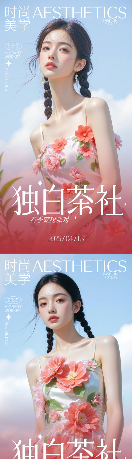 美妆医美活动海报