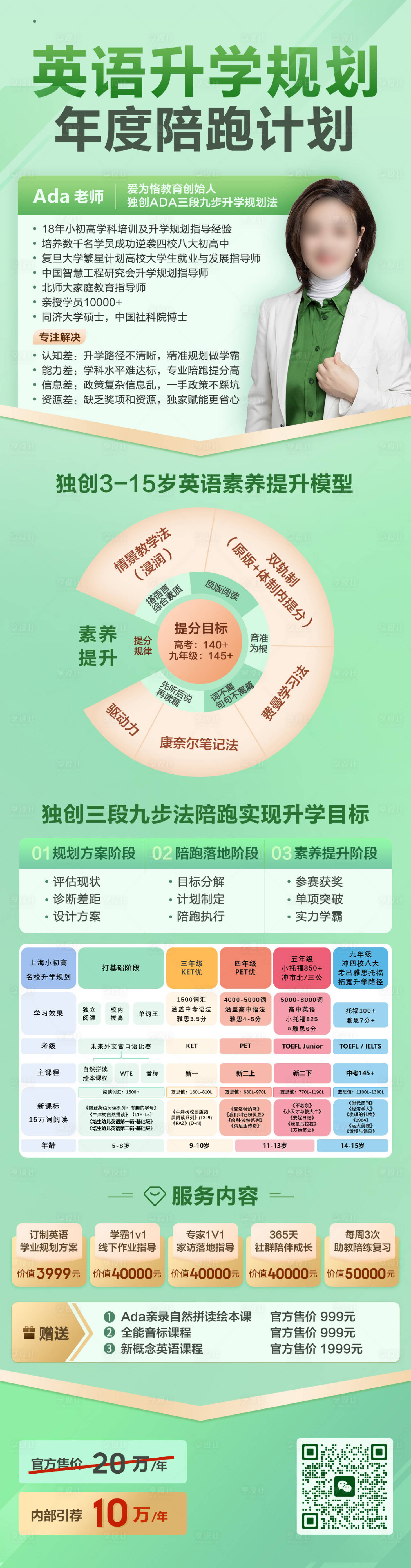 源文件下載【享設計】搜索編號：77540030198011914【英語教育培訓課程長圖】