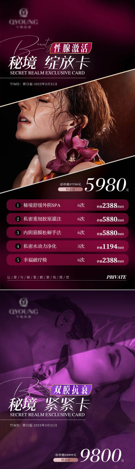 私密项目宣传海报
