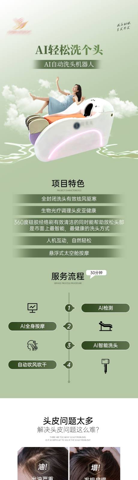 源文件下載【享設計】搜索編號：73830030352692293【AI頭療機器人促銷電商詳情頁】