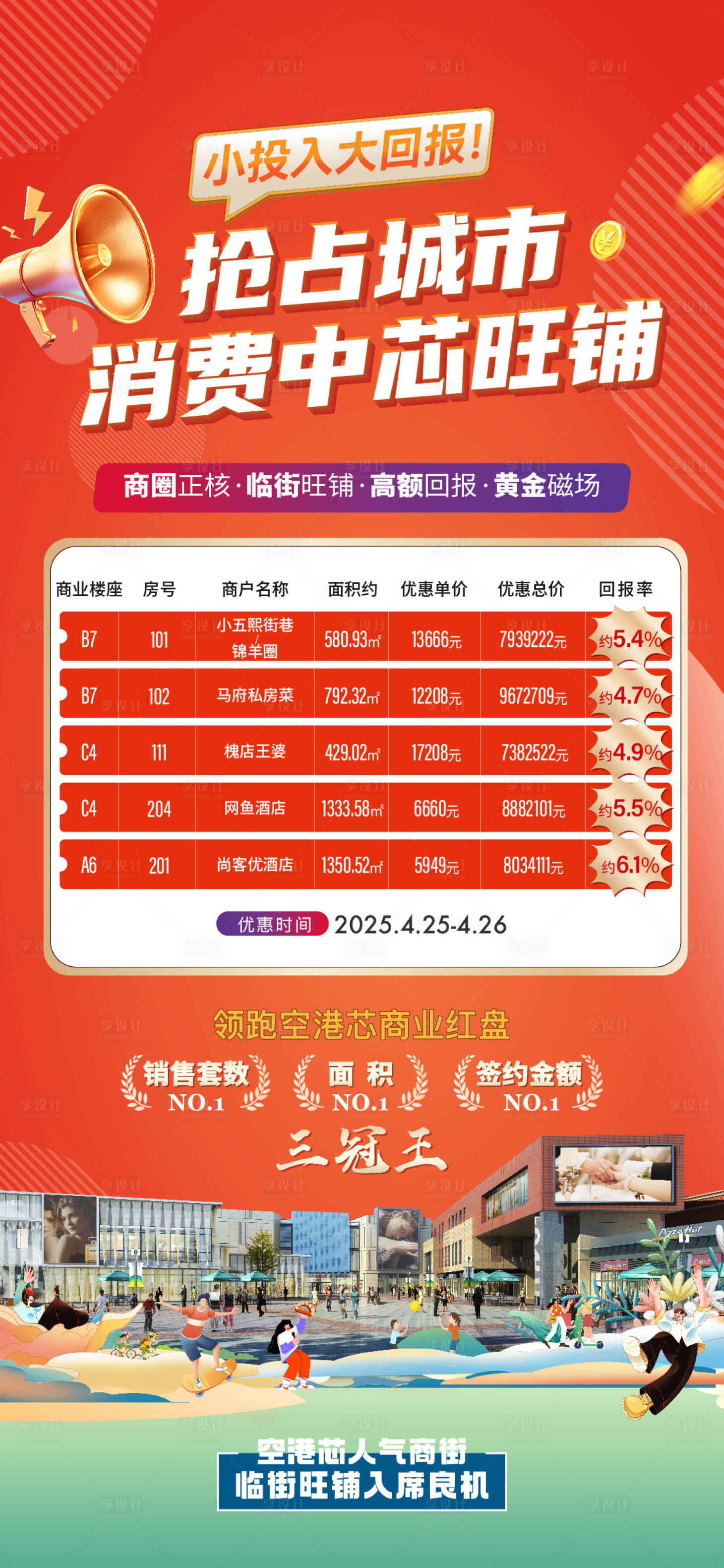 源文件下载【享设计】搜索编号：91920030494108301【商业特惠房】