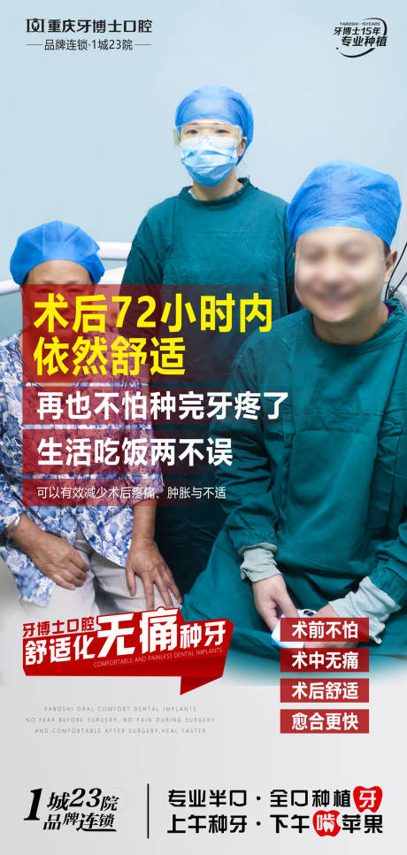 源文件下载【享设计】搜索编号：28280029992012471【口腔医生患者医院场景宣传海报】