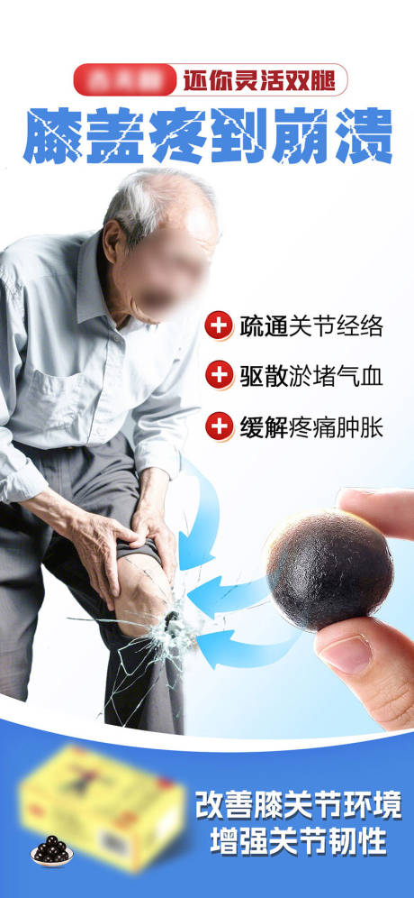 源文件下载【关节炎骨病海报】编号：99790030253895545