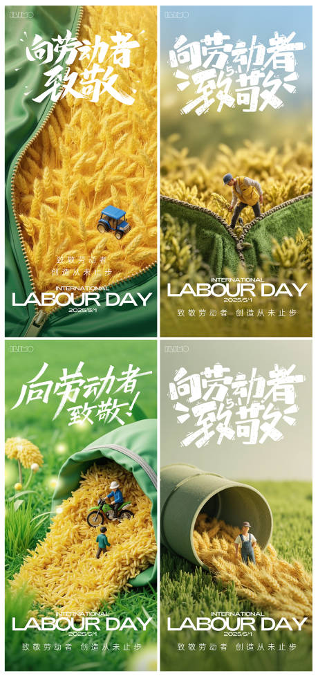 源文件下载【地产五一劳动节致敬耕耘海报】编号：49300030266816026