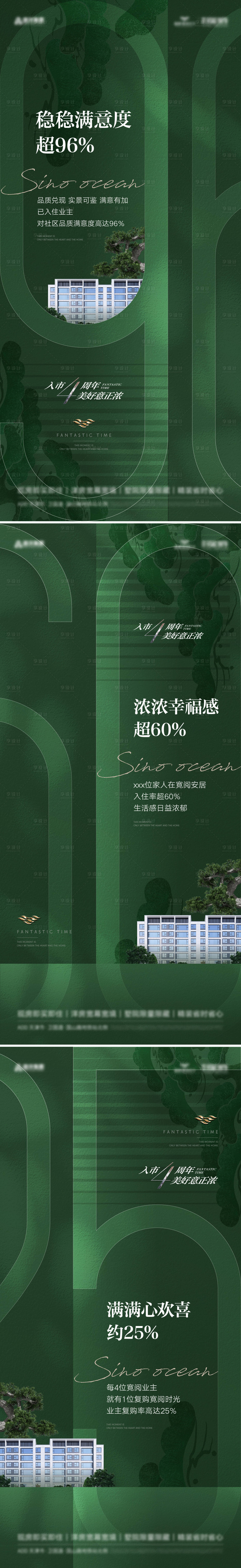 源文件下载【享设计】搜索编号：66270030328423615【地产交付数字大字报系列海报】