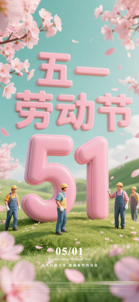 源文件下载【享设计】搜索编号：65590030227683794【五一劳动节海报】