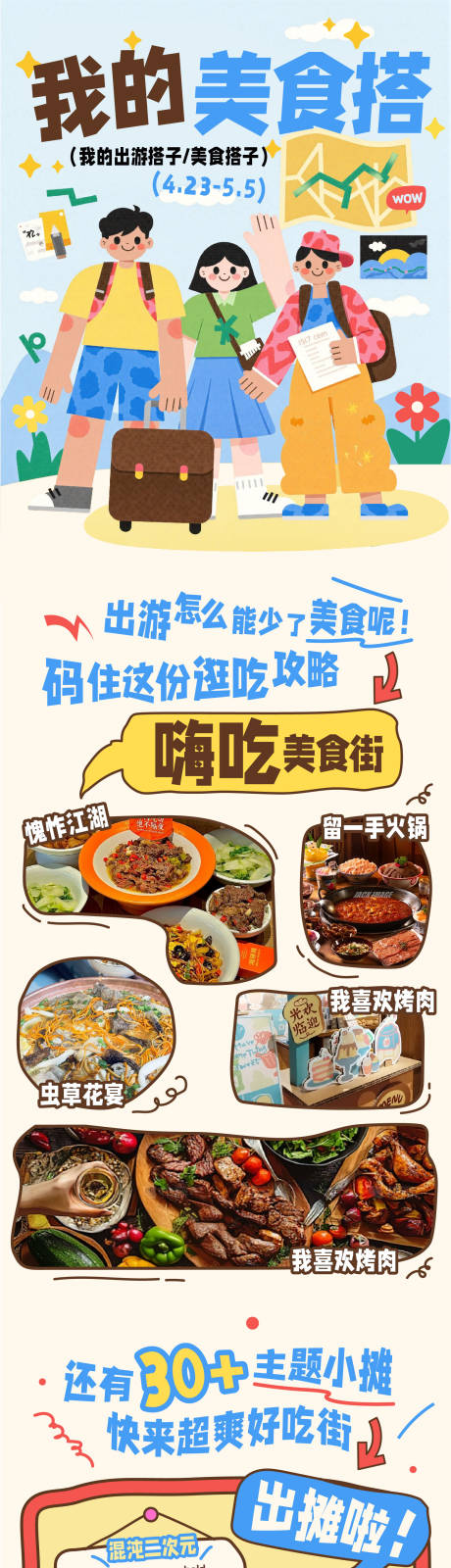 美食长图