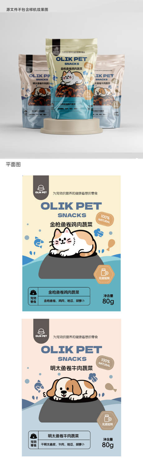 源文件下载【猫粮包装设计】编号：24390030164152105