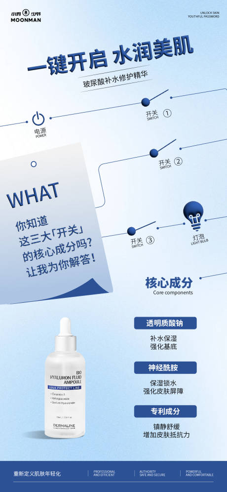 源文件下载【医美精华液产品创意海报】编号：61540030403631980