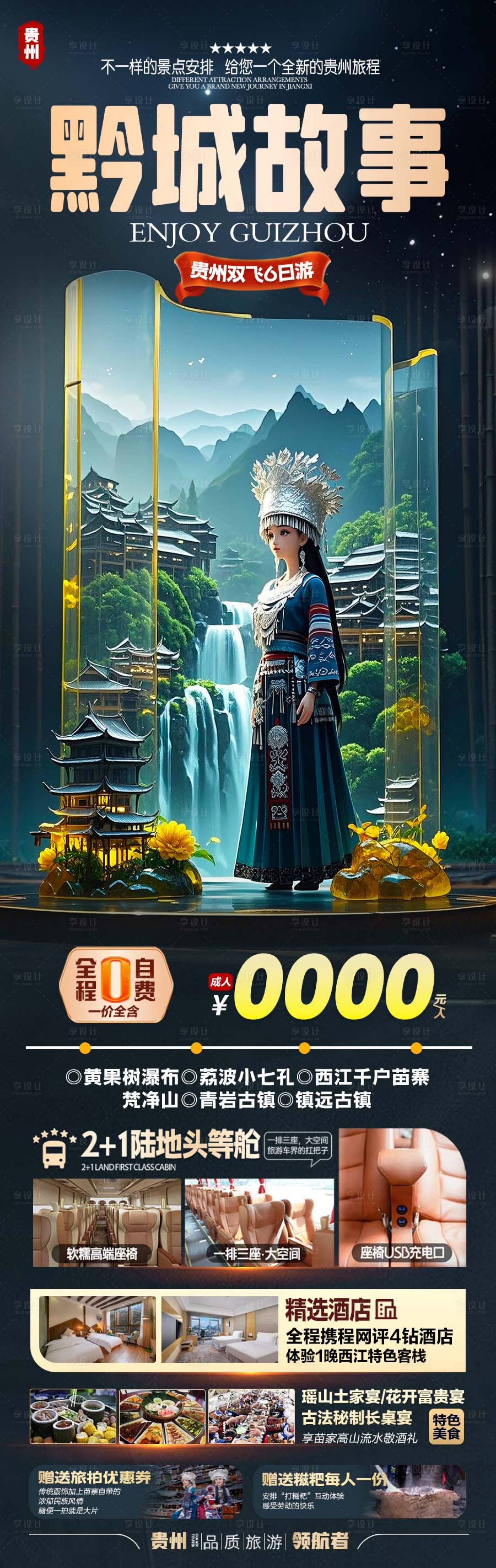 源文件下载【贵州旅游海报】编号：93590030337418132