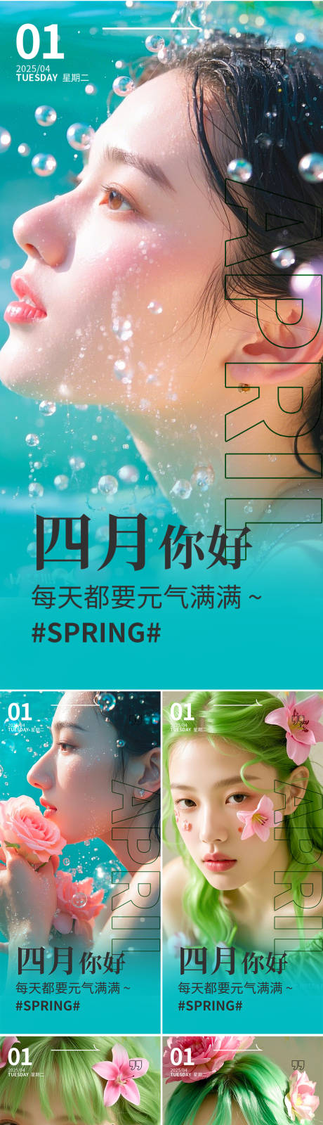 源文件下载【享设计】搜索编号：20380030003608699【早安图系列海报】