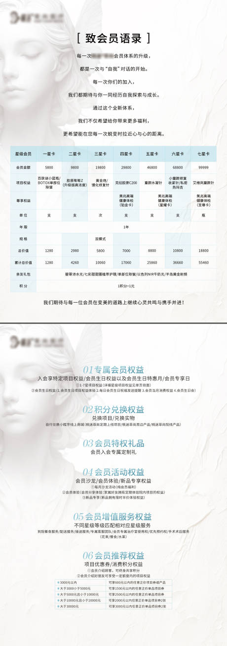 源文件下载【医美会员权益桌牌卡片】编号：11610030093924225
