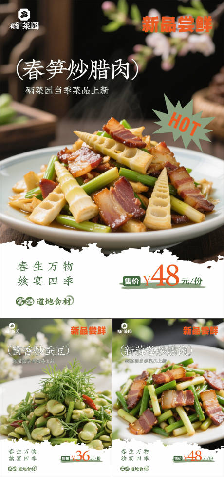 源文件下载【享设计】搜索编号：52070030011041499【菜品上新】