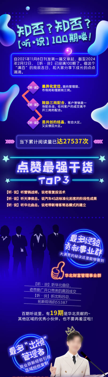 源文件下載【享設計】搜索編號：68820030072049765【藍色營銷總結長圖海報】