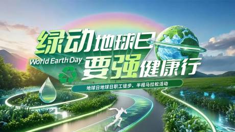 源文件下载【徒步地球日主视觉 】编号：26890030236948478