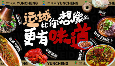 源文件下载【文旅系列美食展板】编号：37990030471898809
