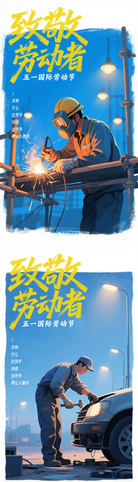 源文件下载【劳动节致敬劳动者节日移动端海报】编号：29860030348253495