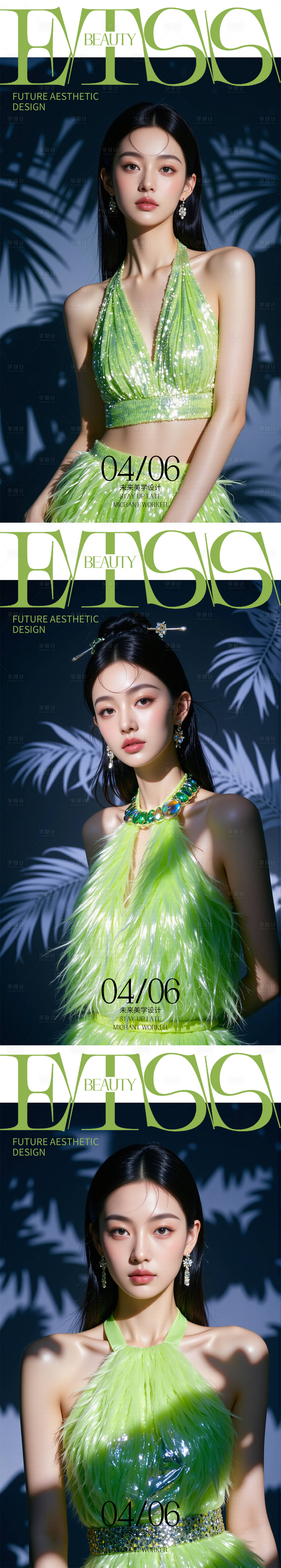 源文件下载【享设计】搜索编号：51070029980285998【医美活动系列海报】