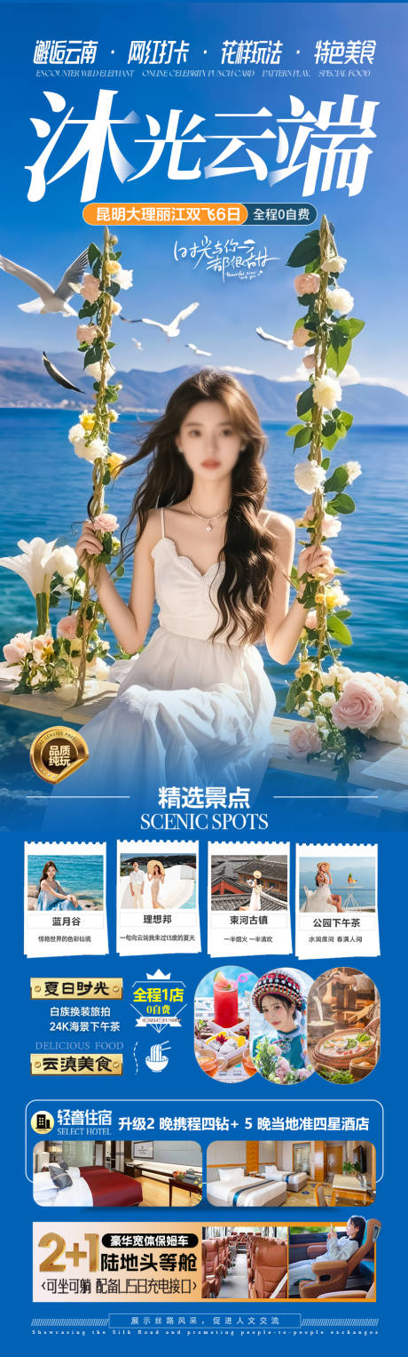 源文件下载【云南西双版纳旅游海报】编号：84230030083994599