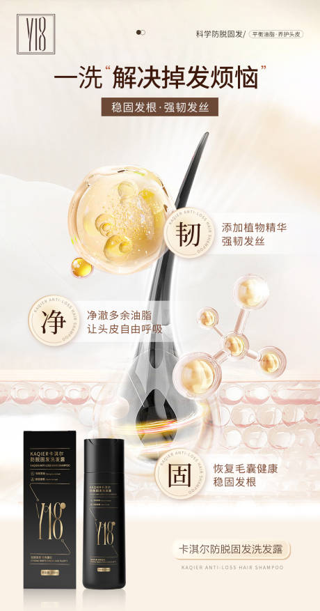 源文件下载【享设计】搜索编号：57080029965485121【毛囊健康海报】