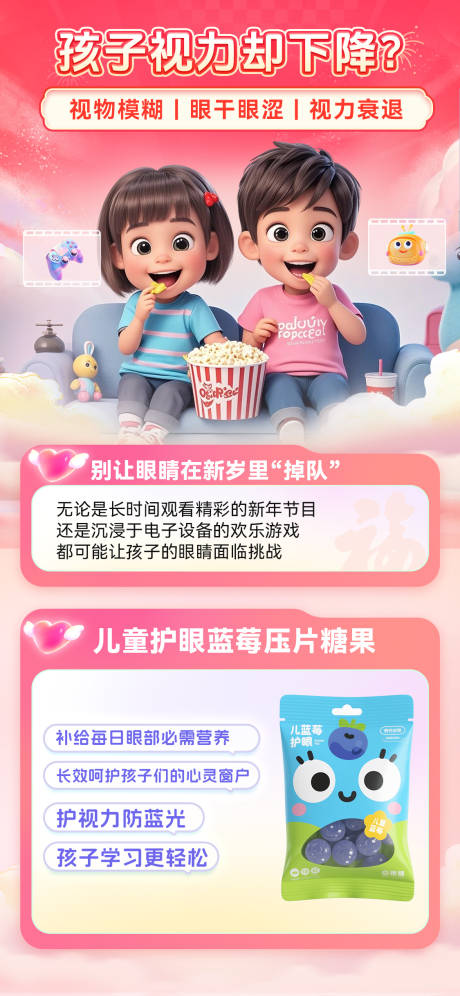 源文件下载【儿童视力海报】编号：85770030247377342