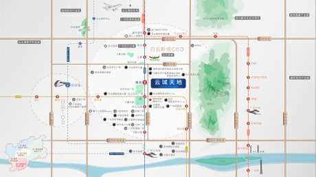 源文件下载【广州白云区区位图】编号：57380030505547803