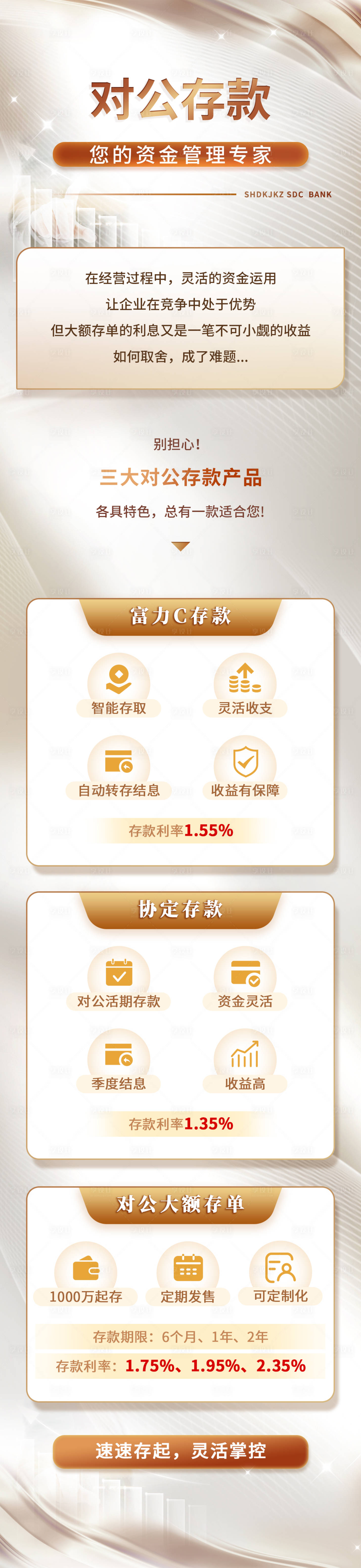 源文件下載【享設計】搜索編號：17210030087305489【銀行高端私人財富存款運營長圖】