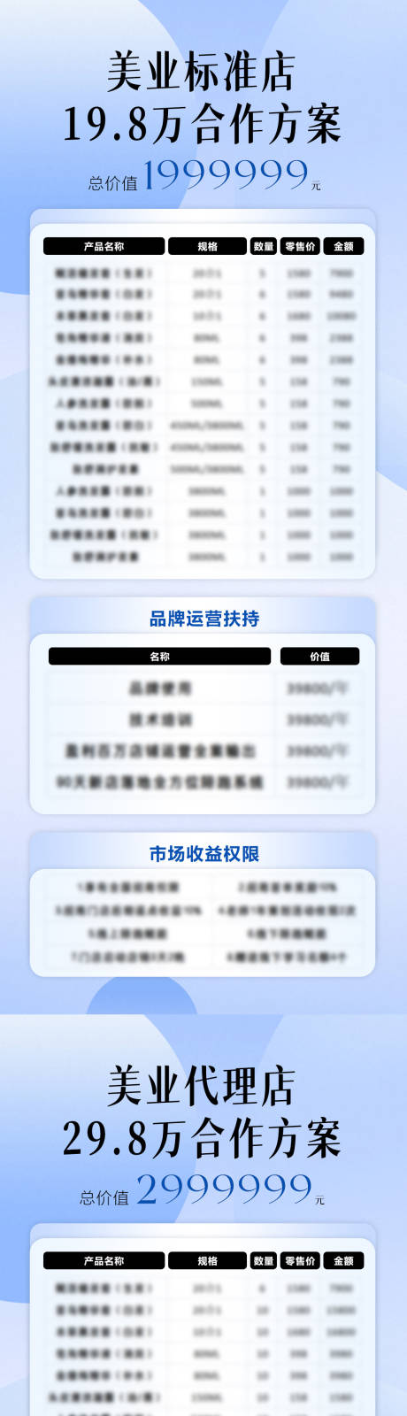 源文件下载【享设计】搜索编号：69620029915051083【美业卡项合作项目海报】