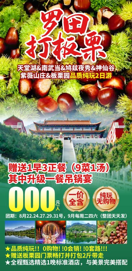 罗田打板栗