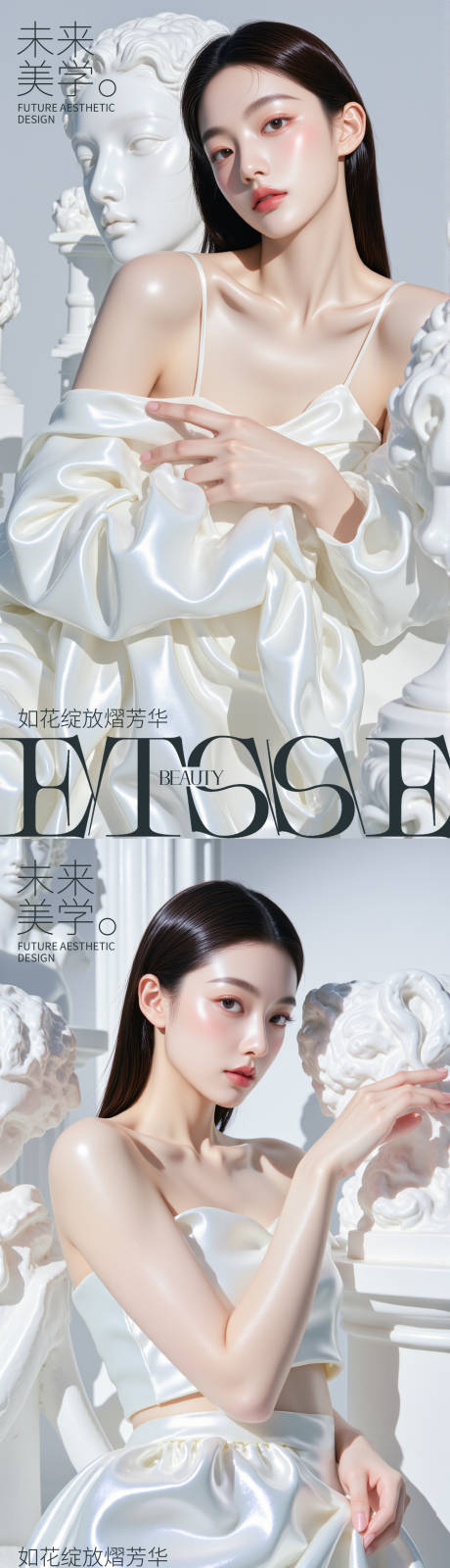 源文件下载【享设计】搜索编号：13160029896161772【医美中式未来美学海报】