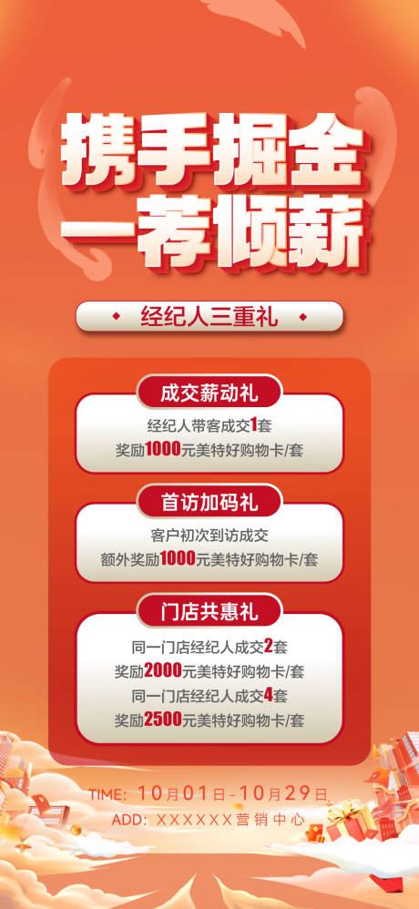 中介特价房海报